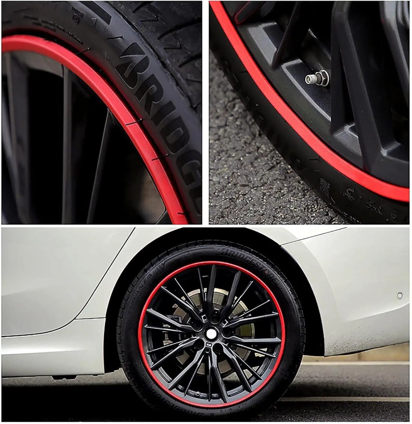 Felgenschutzring fürs Auto — Schützt stilvoll vor Kratzern & Bordsteinschäden 4er Set Mivoza Deutschland
