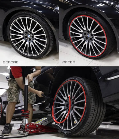 Car wheel protection ring anti-collision strip anti-scratch strip anti-scratch rubber strip Mivoza Deutschland