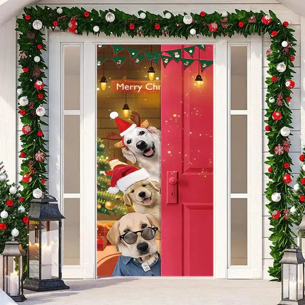 Festliche Weihnachts-Türdekoration Mivoza Deutschland