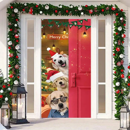 Festliche Weihnachts-Türdekoration Mivoza Deutschland