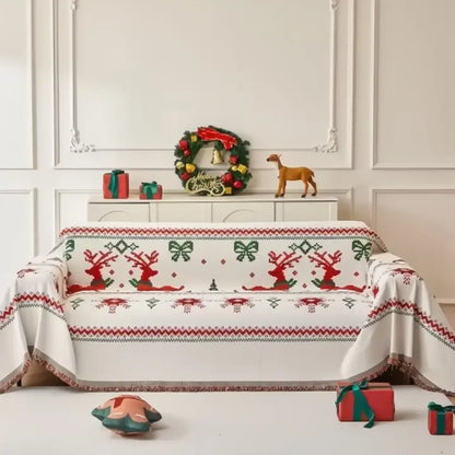 Festlicher Sofabezug mit eleganter, elastischer Passform Zorenza