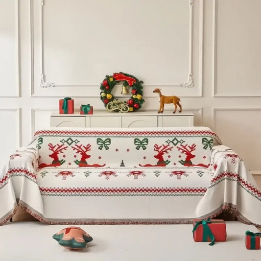 Festlicher Sofabezug mit eleganter, elastischer Passform Zorenza