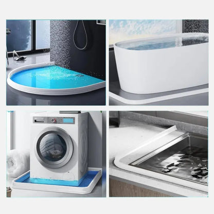 Flexibler Spritzschutz für die Dusche Zorenza