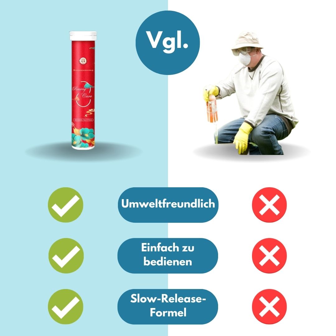 2+1 Gratis | Universal organischer Langzeitdünger Tabletten Mivoza Deutschland