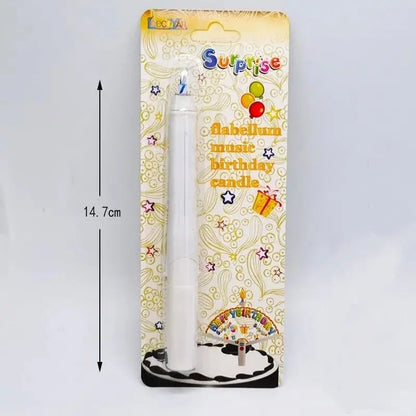 Geburtstagskerze | Magischer Fächer-Effekt, sicher & festlich Zorenza