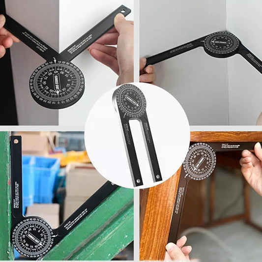 Gehrungssäge Messwerkzeug | Präzise Alu-Winkelmessung & Drehung Zorenza