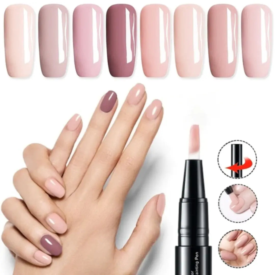 Gel-Nagellack Set | 28 strahlende Farben & Präzisionspinsel Zorenza