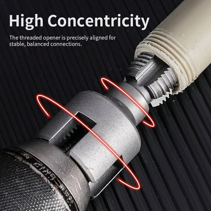 Gewindeschneider-Set – Für defekte Rohrleitungen und neue Anschlüsse Zorenza