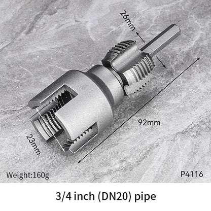 Gewindeschneider-Set – Für defekte Rohrleitungen und neue Anschlüsse Zorenza