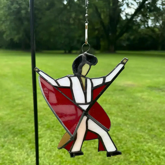 Glasspinner | Buntglas-Dekoration für harmonische Lichtspiele Zorenza