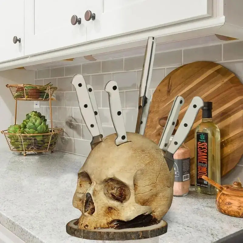 Gothic Totenkopf Messerhalter Mivoza Deutschland