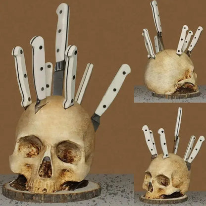 Gothic Totenkopf Messerhalter Mivoza Deutschland