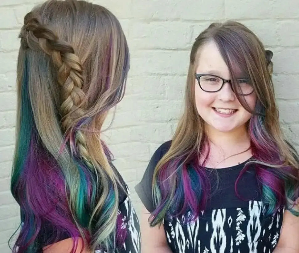 Haar-Farbkämme 10er Set | Leuchtende Farben, sanft & vielseitig Mivoza Deutschland