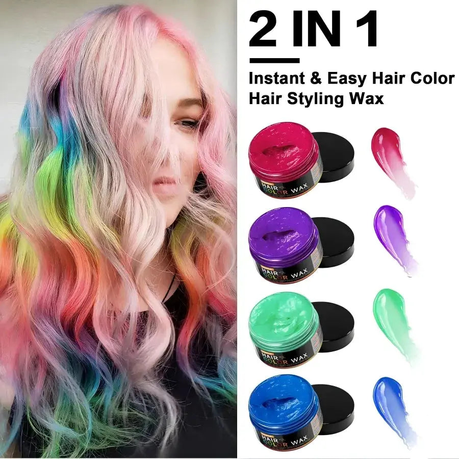 Haarstyling-Farbwachs |  Für mutige, trendige Looks ohne Haar­schädigung Mivoza Deutschland