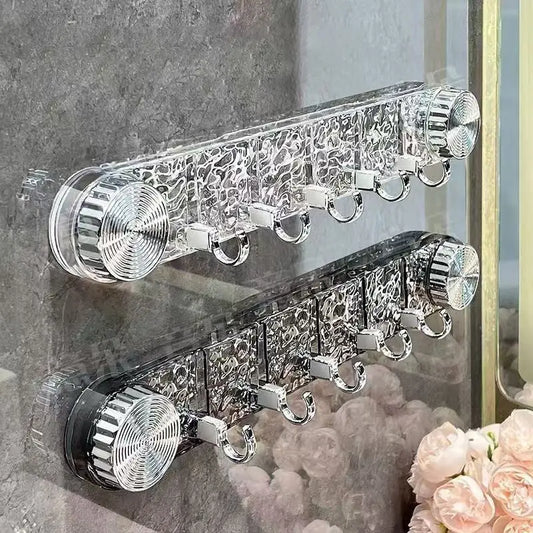 Hakenleiste mit Saugnäpfen | Bohrfrei, flexibel & elegant Zorenza