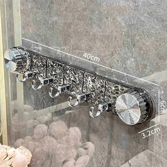 Hakenleiste mit Saugnäpfen | Bohrfrei, flexibel & elegant Zorenza