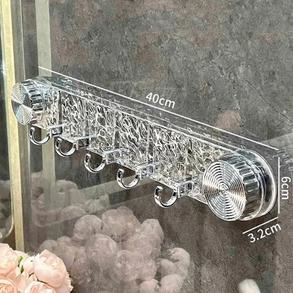 Hakenleiste mit Saugnäpfen | Bohrfrei, flexibel & elegant Zorenza