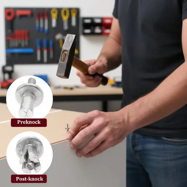 Hammer-Nietenset (100 Stück)