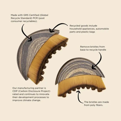 Hautpflegbürste | Sanft, Holzgriff & Naturborsten Zorenza