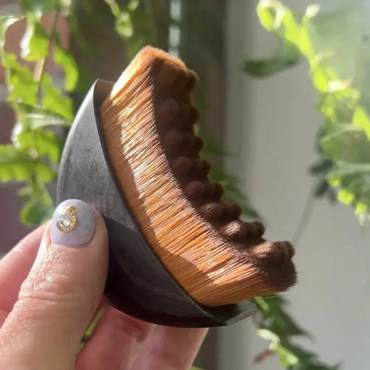 Hautpflegbürste | Sanft, Holzgriff & Naturborsten Zorenza