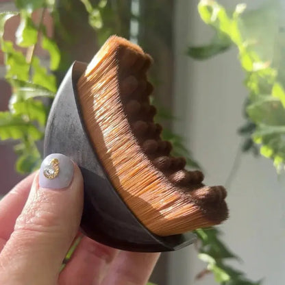 Hautpflegbürste | Sanft, Holzgriff & Naturborsten Zorenza