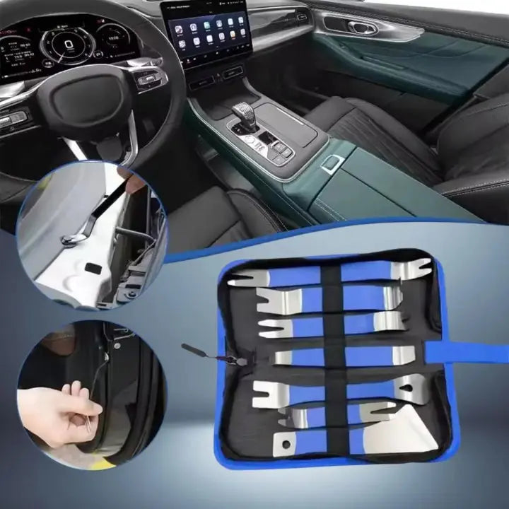 Hebelwerkzeug Auto 7er Set — Für sicheres & einfaches Entfernen von Innenbauteilen Mivoza Deutschland