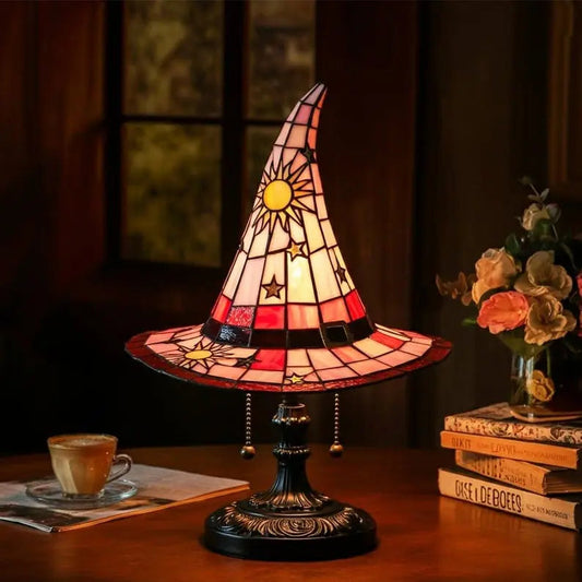Hexenhut-Lampe – Magische Leuchte für Halloween, Gothic & Fantasy-Dekor Mivoza Deutschland