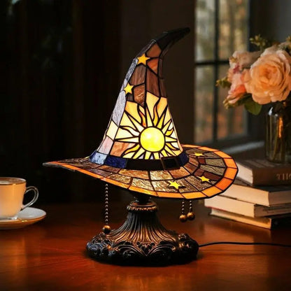 Hexenhut-Lampe – Magische Leuchte für Halloween, Gothic & Fantasy-Dekor Mivoza Deutschland