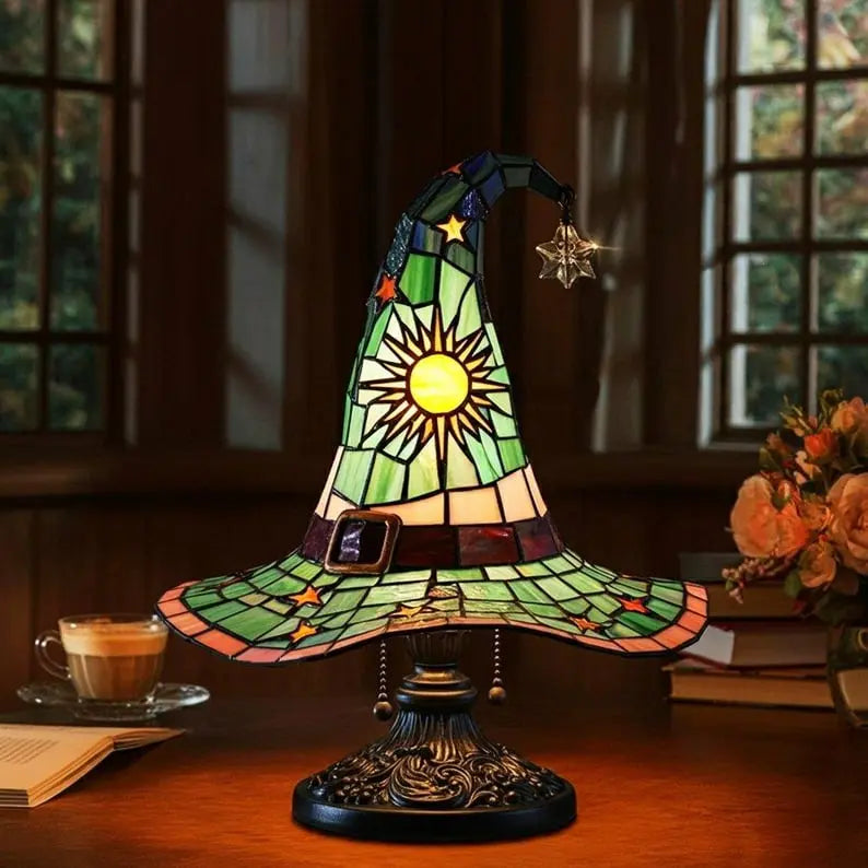 Hexenhut-Lampe – Magische Leuchte für Halloween, Gothic & Fantasy-Dekor Mivoza Deutschland