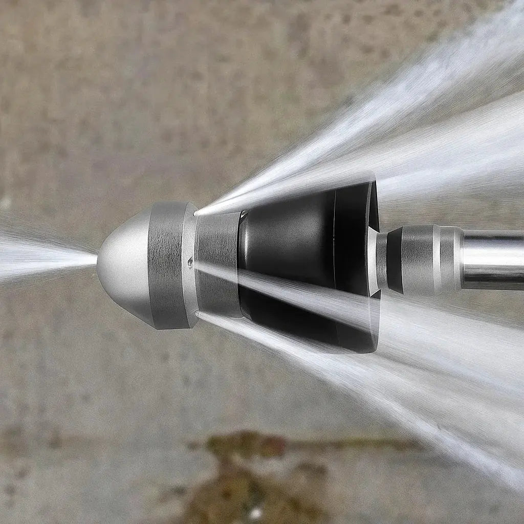 Hochdruck-Rohrreinigungsdüse – Verstopfungen in Sekunden lösen