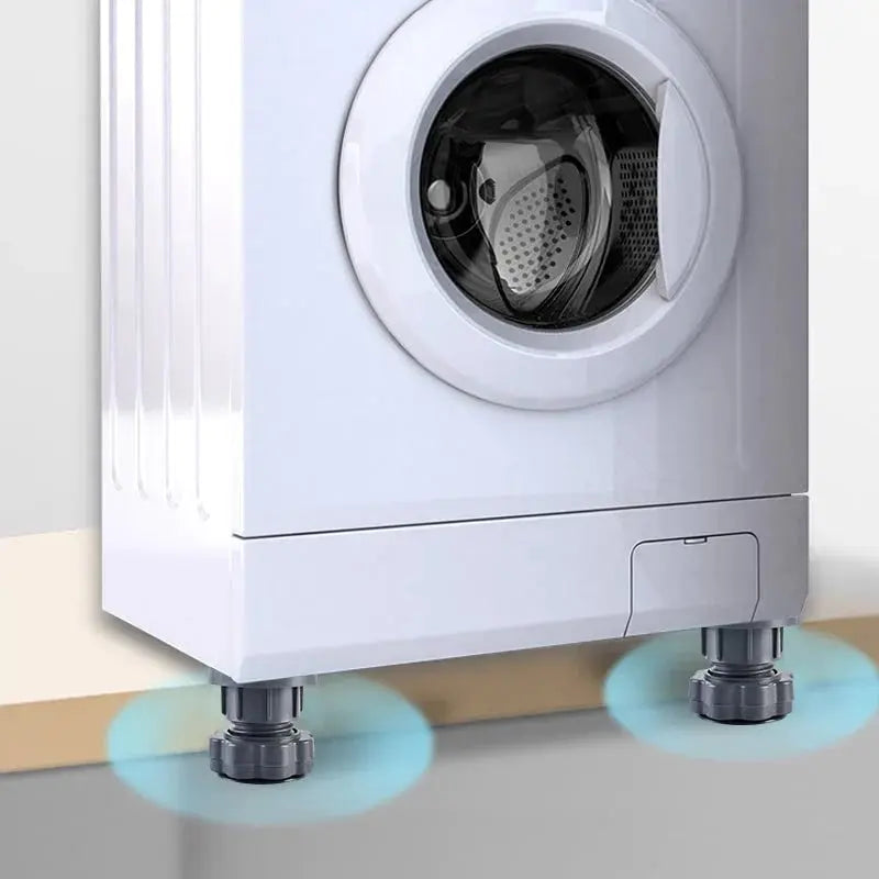 Höhenverstellbare Anti-Vibrations-Unterlage für Waschmaschinen – 4 Stück Zorenza