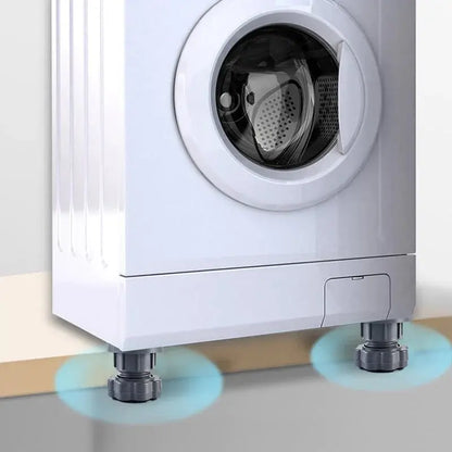 Höhenverstellbare Anti-Vibrations-Unterlage für Waschmaschinen – 4 Stück Zorenza