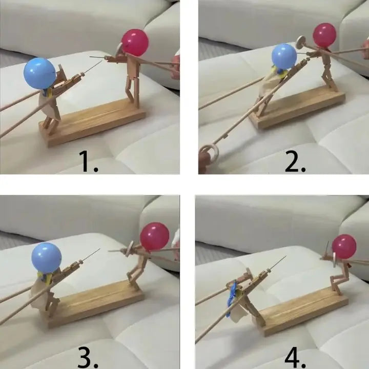 Holz-Ballon-Schlachtspiel mid 100 Ballons – Aktiver Spielspaß für Kinder Zorenza