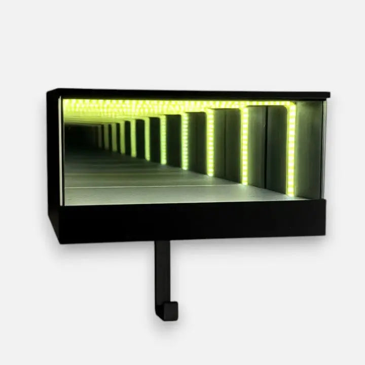 Infinity-Garage Schlüsselhalter mit LED-Spiegeleffekt Zorenza