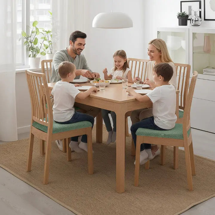 Jacquard Stuhlsitzbezüge – 4er-Set Zorenza