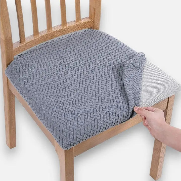 Jacquard Stuhlsitzbezüge – 4er-Set Zorenza