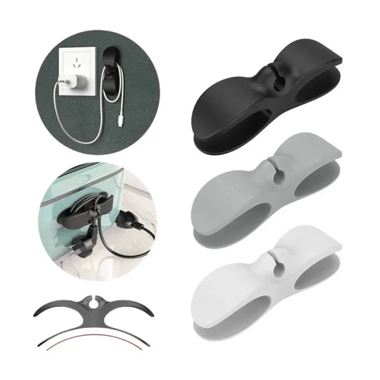 Kabelhalter Küche | Flexibler Silikongummi, 12 Stück Zorenza