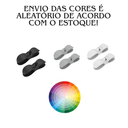 Kabelhalter Küche | Flexibler Silikongummi, 12 Stück Zorenza