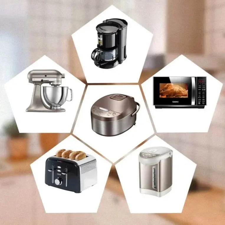 Kabelhalter Küche | Flexibler Silikongummi, 12 Stück Zorenza