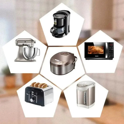 Kabelhalter Küche | Flexibler Silikongummi, 12 Stück Zorenza