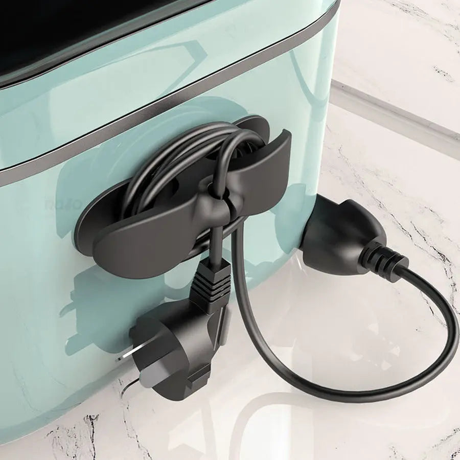 Kabelhalter Küche | Flexibler Silikongummi, 12 Stück Zorenza