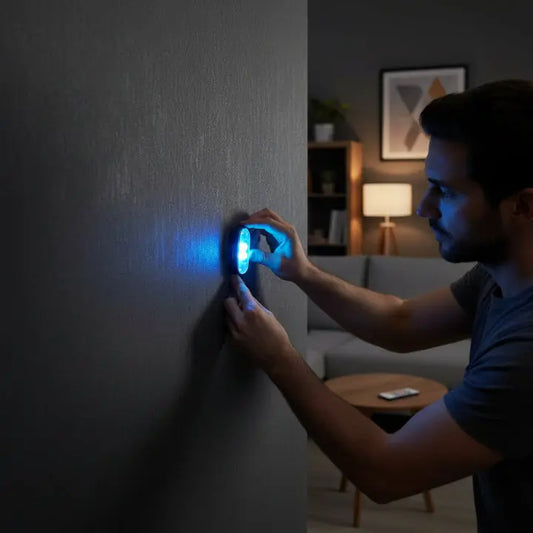 Kabellose LED-Akzentlichter (4-er Set) Zorenza