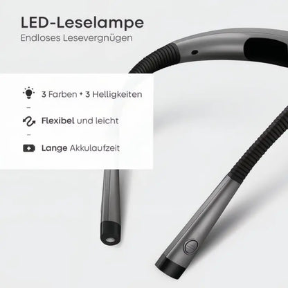 Kabellose LED-Halslampe mit USB-C-Aufladung Zorenza