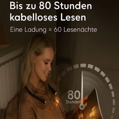 Kabellose LED-Halslampe mit USB-C-Aufladung Zorenza
