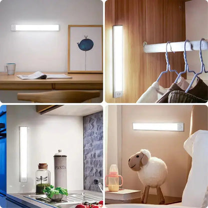 Kabellose LED-Leiste für Schränke und Regale