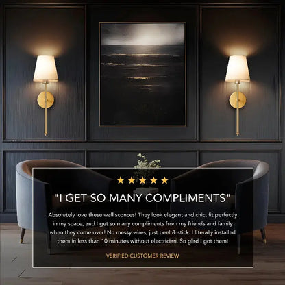 Kabellose Aura-Wandleuchte — Kein Kabelwirrwarr, nur stimmungsvolles Licht Mivoza Deutschland