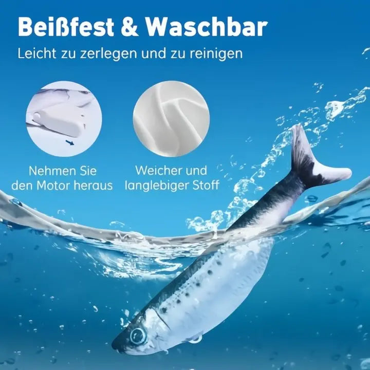 Katzenspielzeug Fisch mit Bewegungssensor – 3er-Set Zorenza