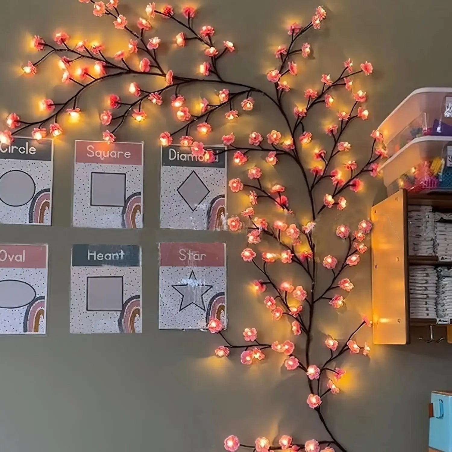 Kirschblüten-Wandleuchte | Sofort atemberaubende, ruhige Raumstimmung Mivoza Deutschland