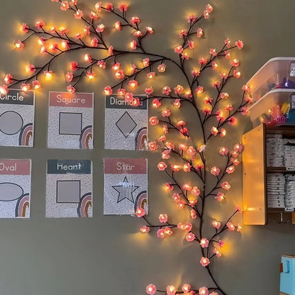 Kirschblüten-Wandleuchte | Sofort atemberaubende, ruhige Raumstimmung Mivoza Deutschland