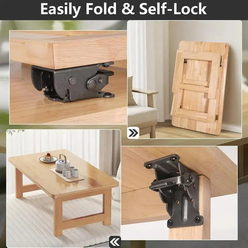 Klappbare Tischbein-Halterung aus Stahl Zorenza